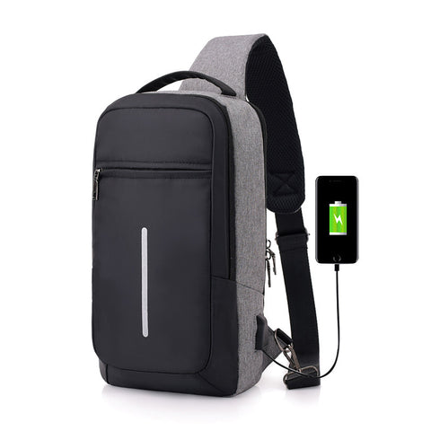 USB-Ladebrusttasche