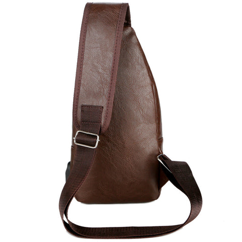 Tragbare Brusttasche mit USB Ladeanschluss